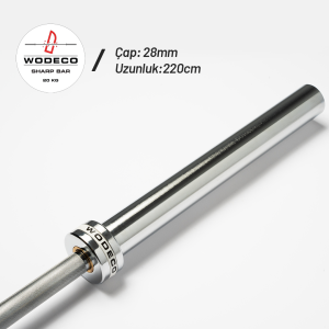 Wodeco Sharp 220 Cm Olimpik Halter Barı
