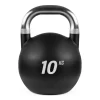 10 Kg Çelik Yarışma Kettlebell Siyah