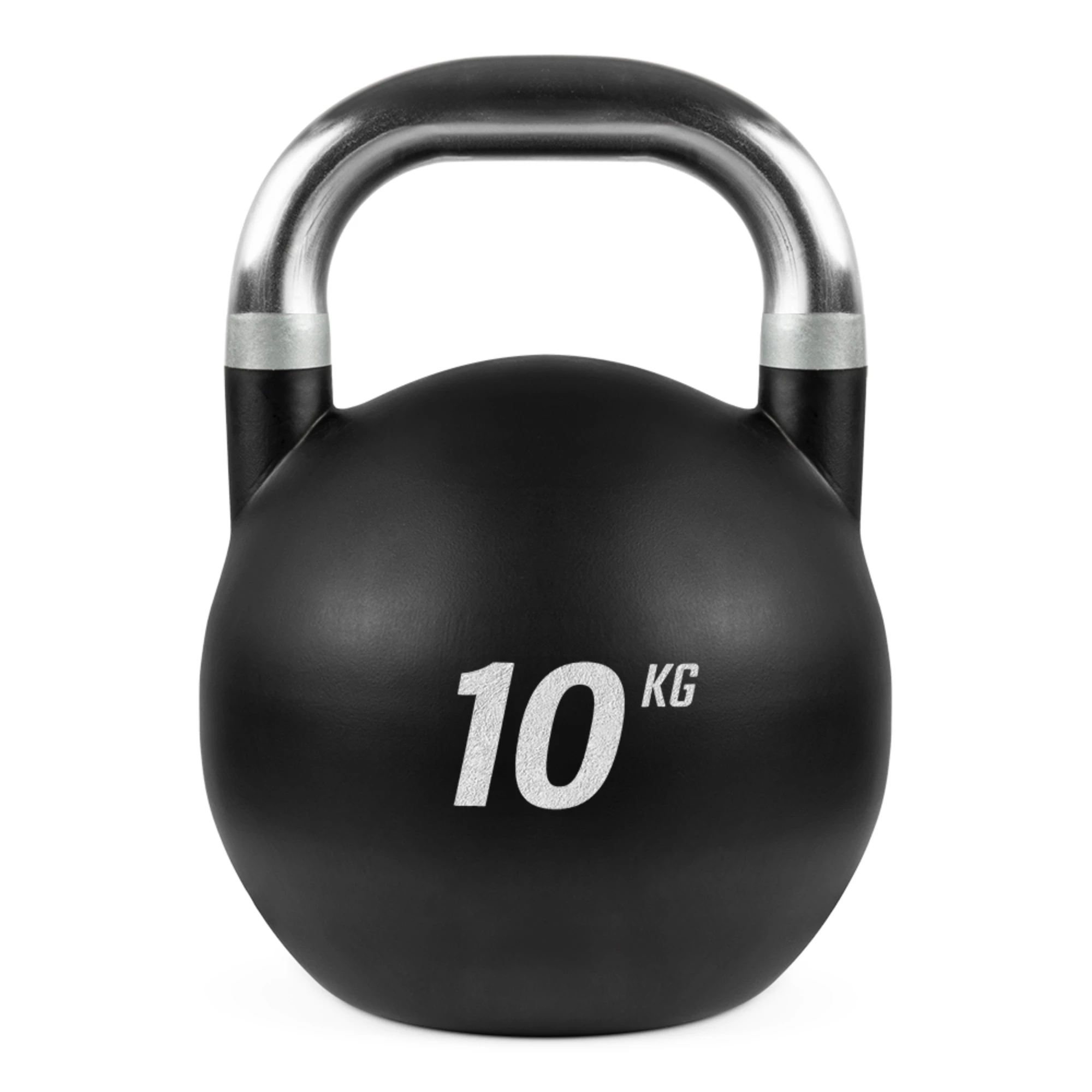 10 Kg Çelik Yarışma Kettlebell Siyah
