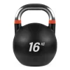 16 Kg Çelik Yarışma Kettlebell Siyah