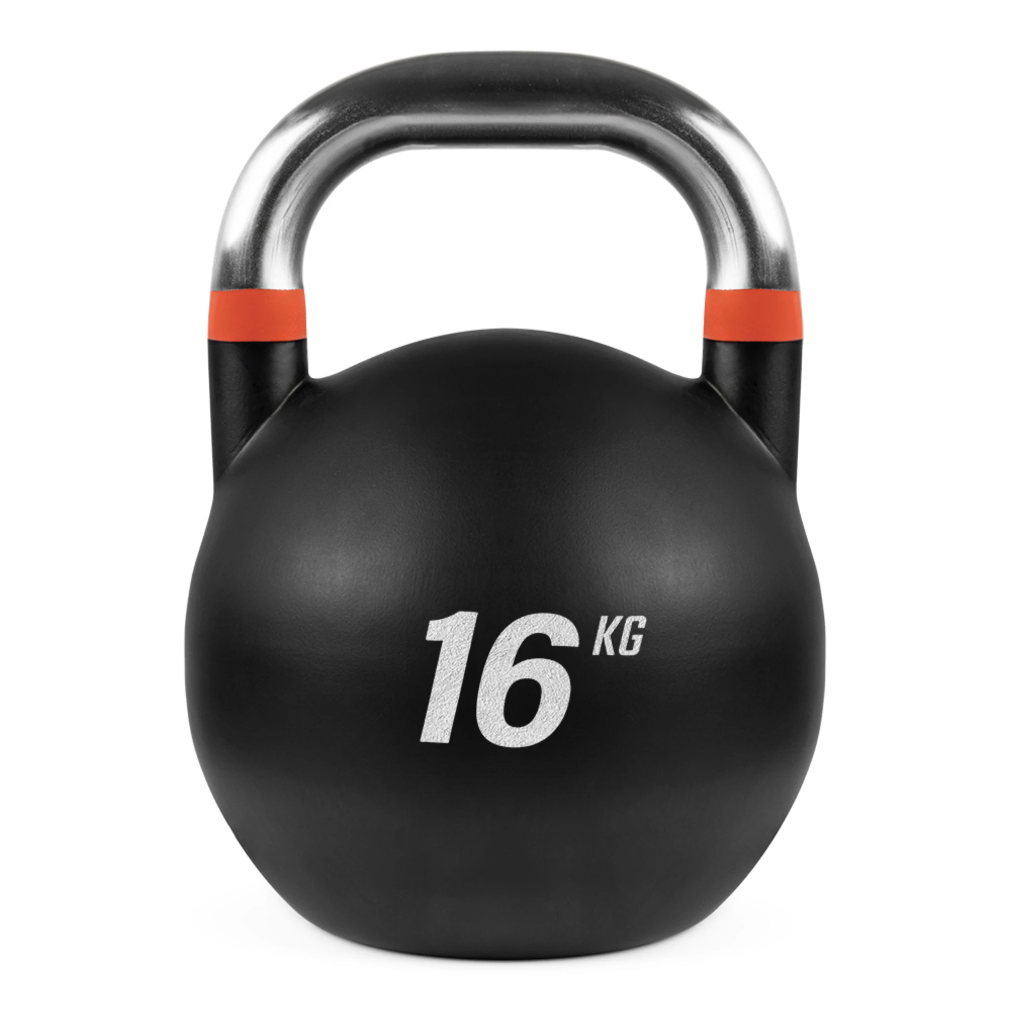 16 Kg Çelik Yarışma Kettlebell Siyah