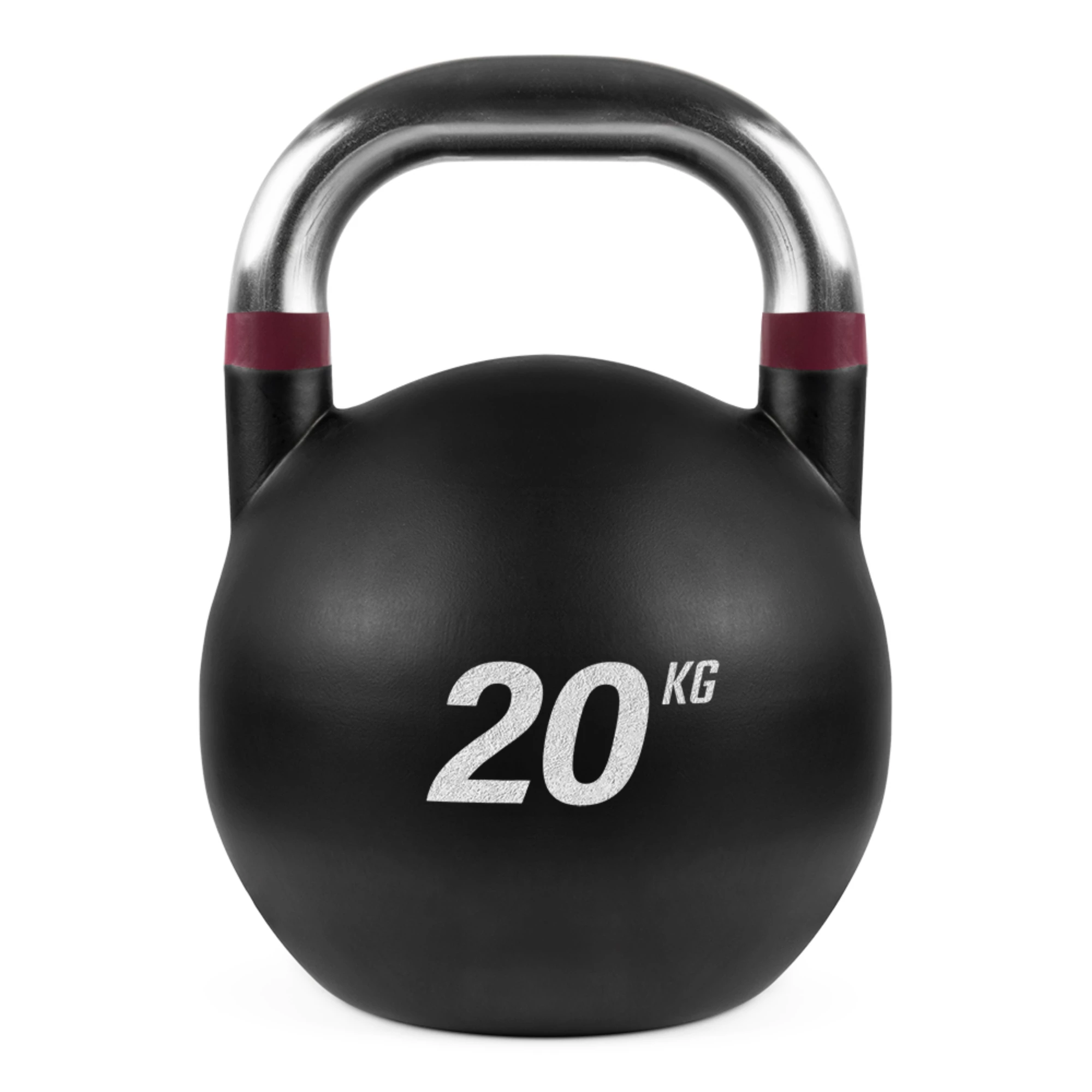 20 Kg Çelik Yarışma Kettlebell Siyah