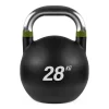28 Kg Çelik Yarışma Kettlebell Siyah