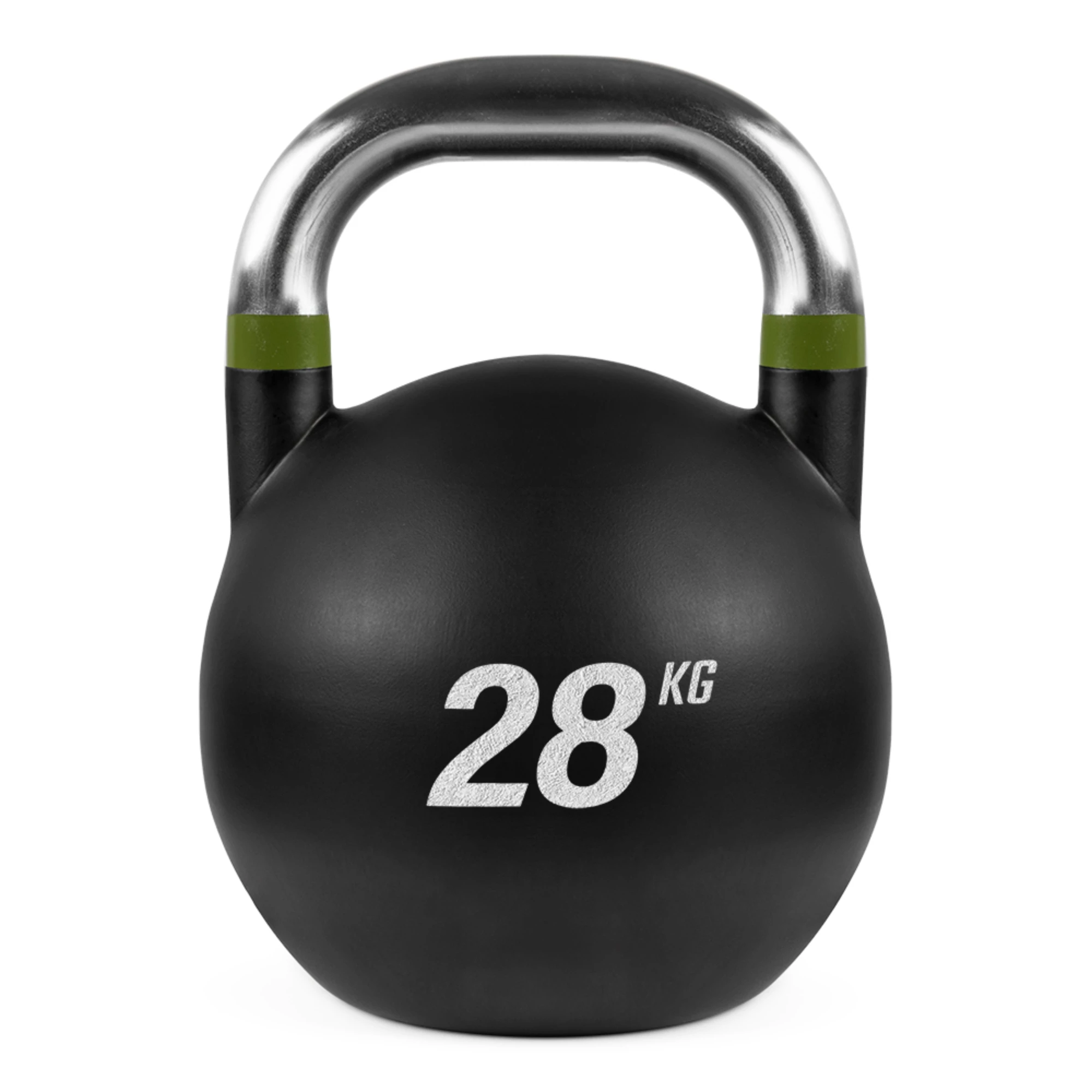 28 Kg Çelik Yarışma Kettlebell Siyah