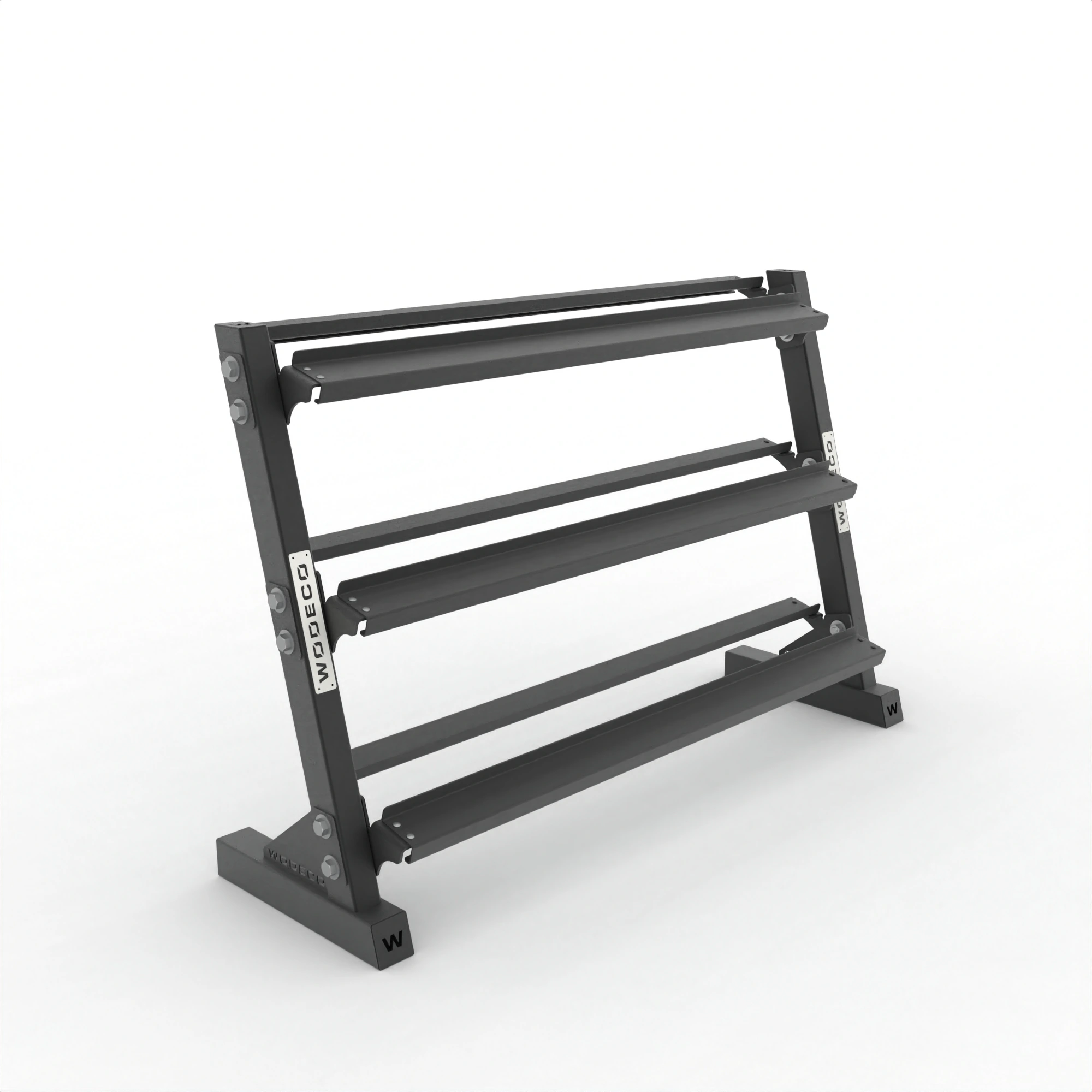 dambıl rafı, dumbell rafı, depolama rafı, ağırlık rafı, altıgen dambıl rafı, 3 katlı raf,