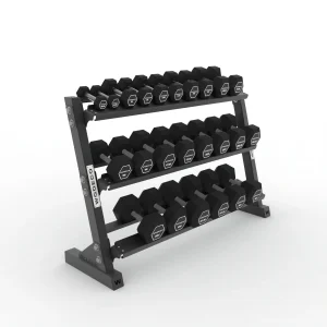 dambıl rafı, dumbell rafı, depolama rafı, ağırlık rafı, altıgen dambıl rafı, 3 katlı raf,