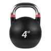 4 Kg Çelik Yarışma Kettlebell Siyah