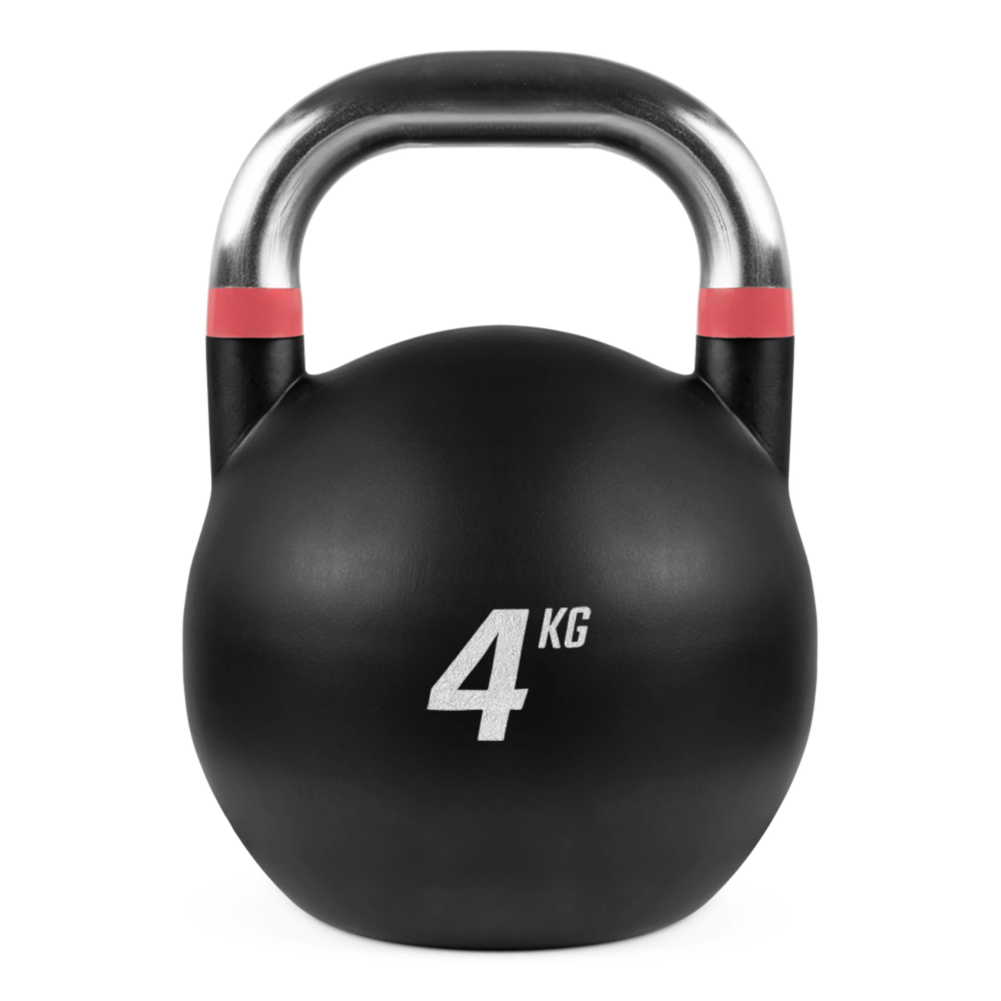4 Kg Çelik Yarışma Kettlebell Siyah