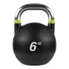 6 Kg Çelik Yarışma Kettlebell Siyah