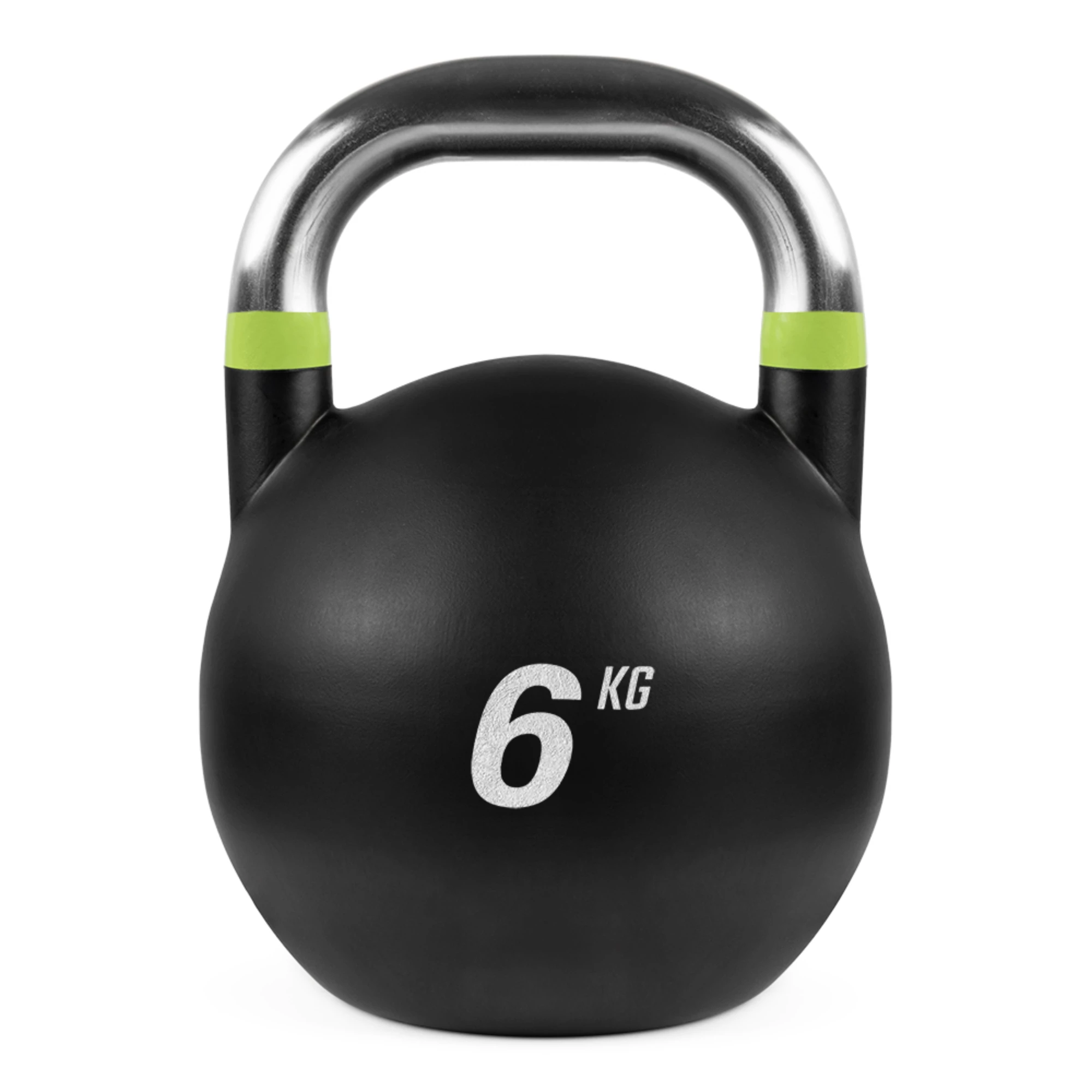 6 Kg Çelik Yarışma Kettlebell Siyah