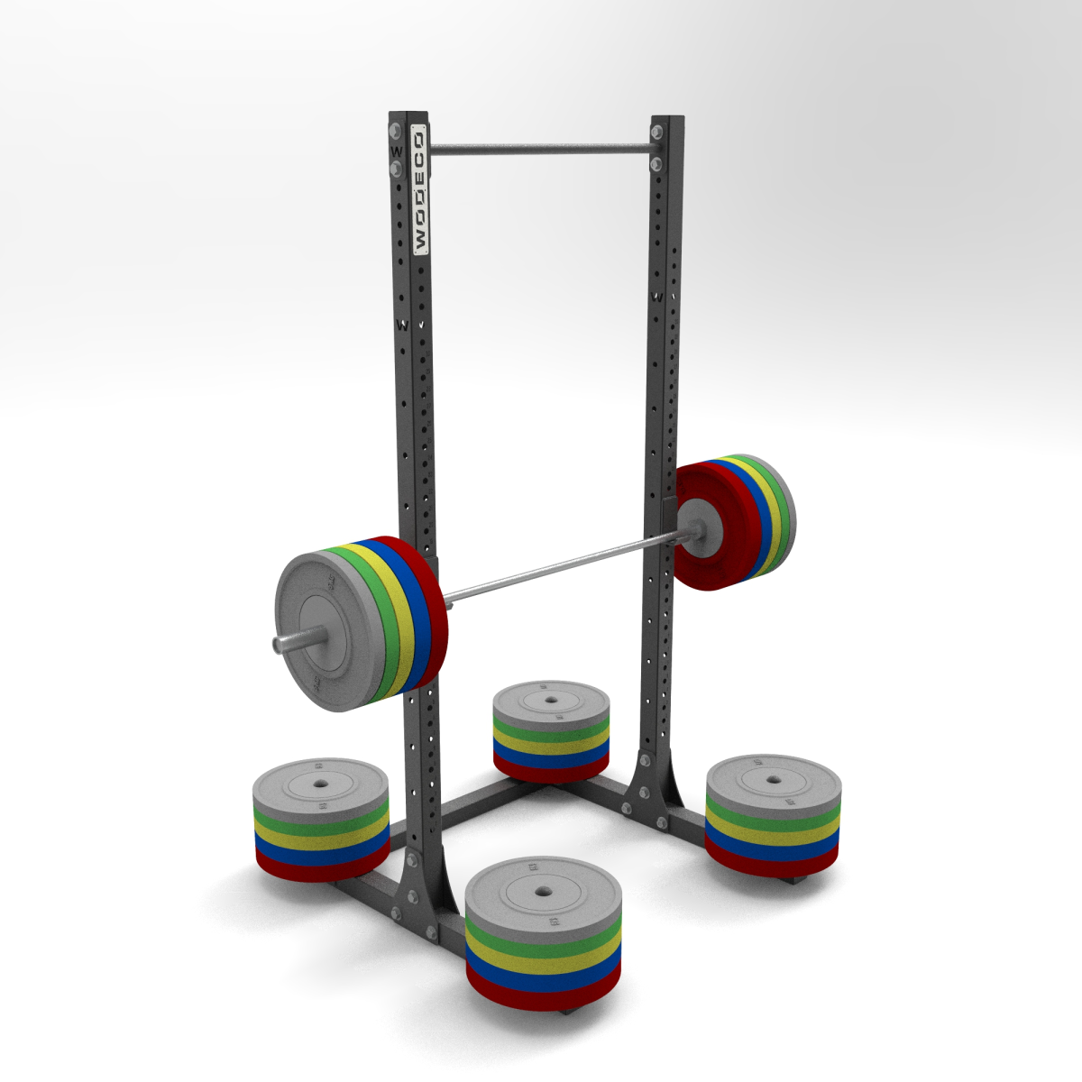 Wodeco Star Squat Standı - Görsel 9