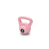 renkli kettlebell, kettlebell, plastik kettlebel, açık pembe kettlebell,