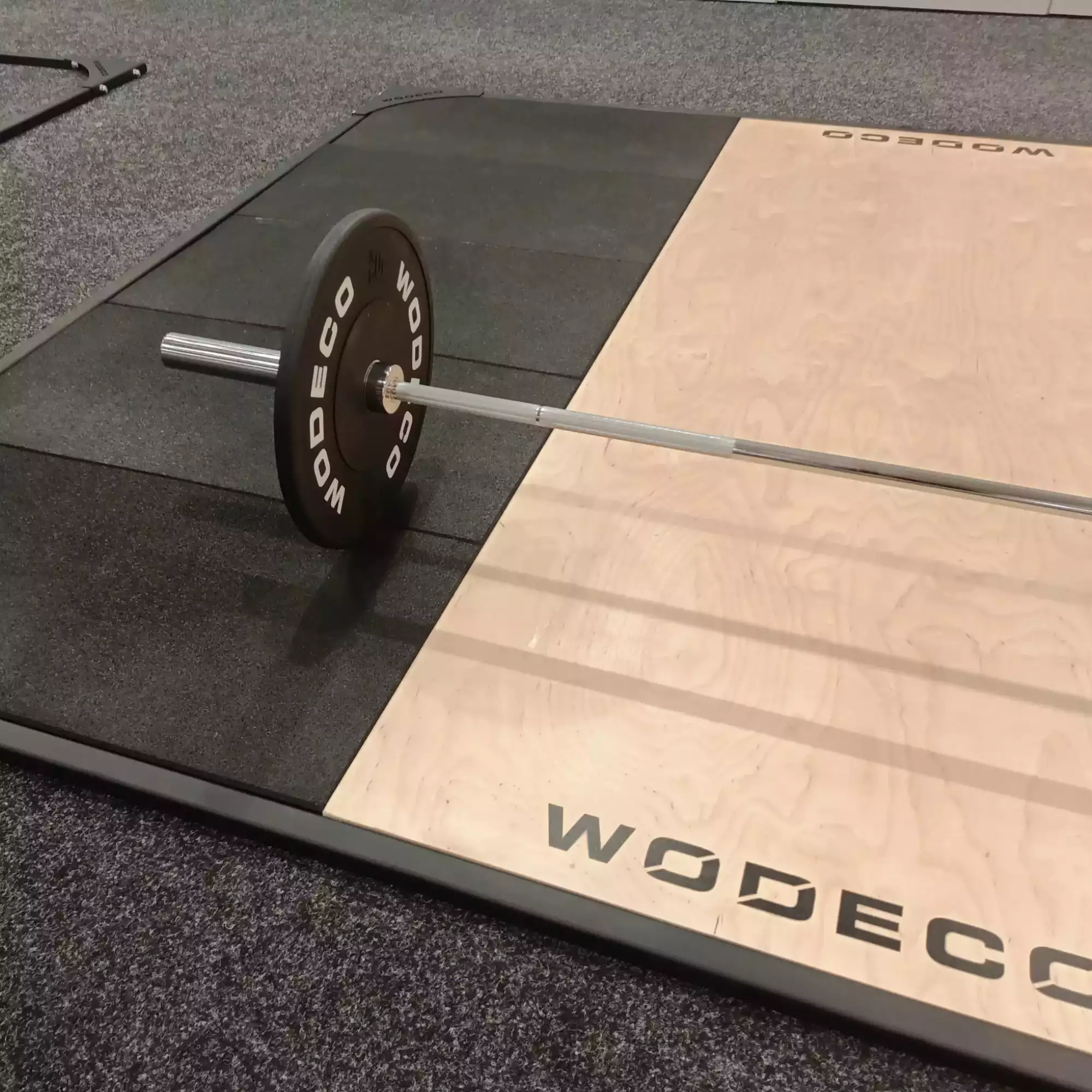 Wodeco 250x300 cm halter antrenman platformu.