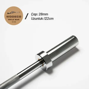 Wodeco Riffle Olimpik Halter Barı - 122 cm / 10 kg