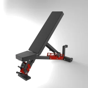 Wodeco kırmızı ayarlanabilir bench ağırlık sehpası