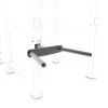 v dips, dips bar, dip bar, v bar, rack eklenti, eklenti,