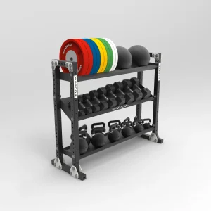 depolama rafı, dambıl rafı, wall ball rafı, ağırlık rafı, dumbbell, dambıl, 3 katlı