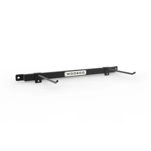 Wodeco Duvar Bağlantılı Mat Askısı Siyah Ayarlanabilir