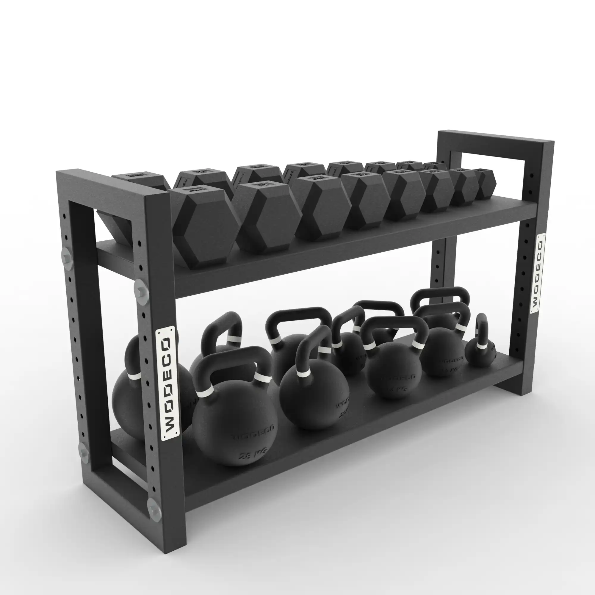 Dambıl Ve Kettlebell Depolama Rafı