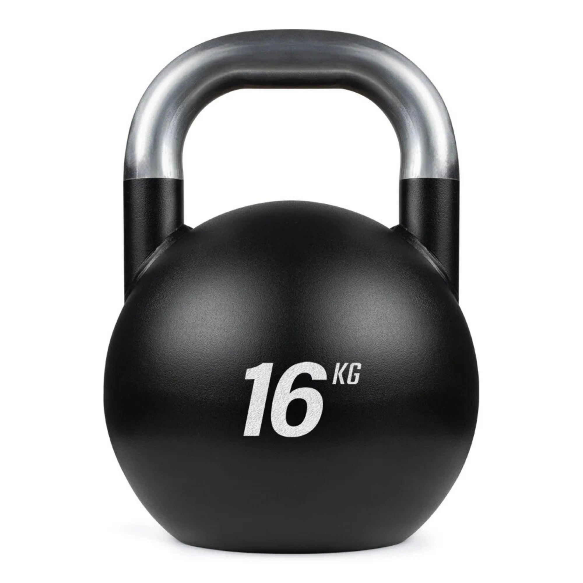 16 Kg Çelik Yarışma Kettlebell Siyah