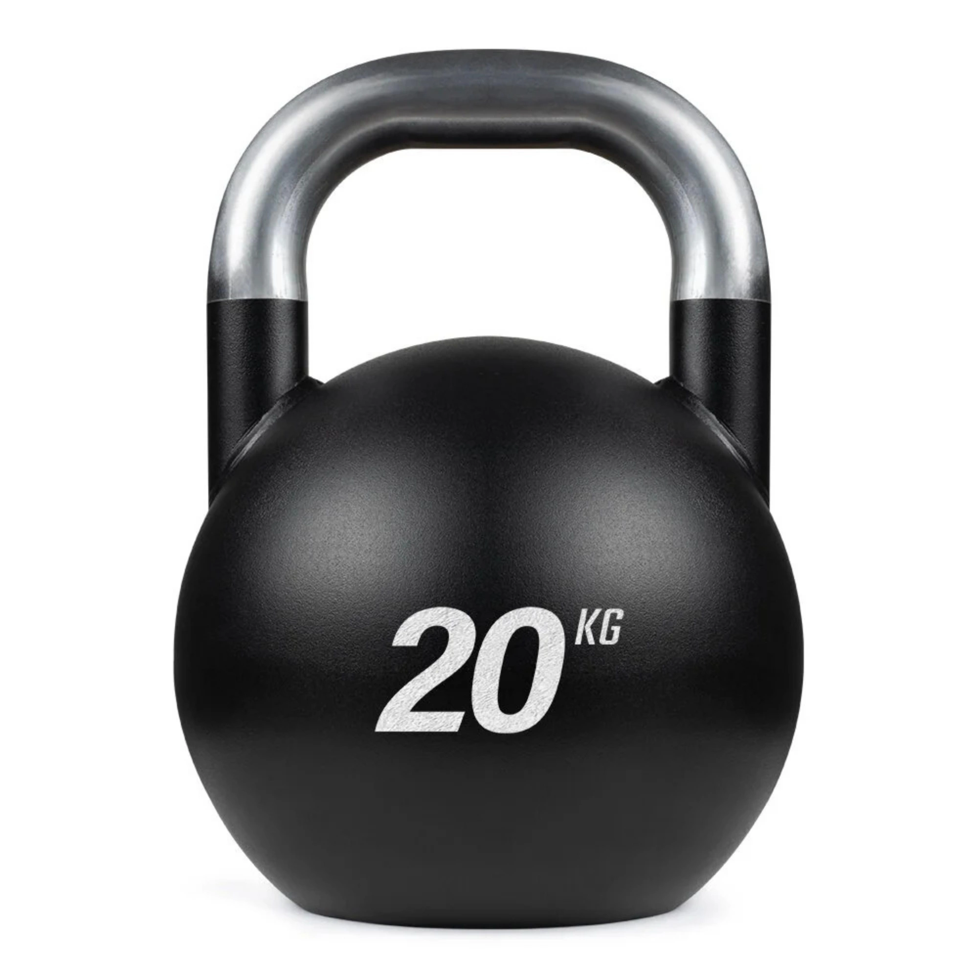 20 Kg Çelik Yarışma Kettlebell Siyah