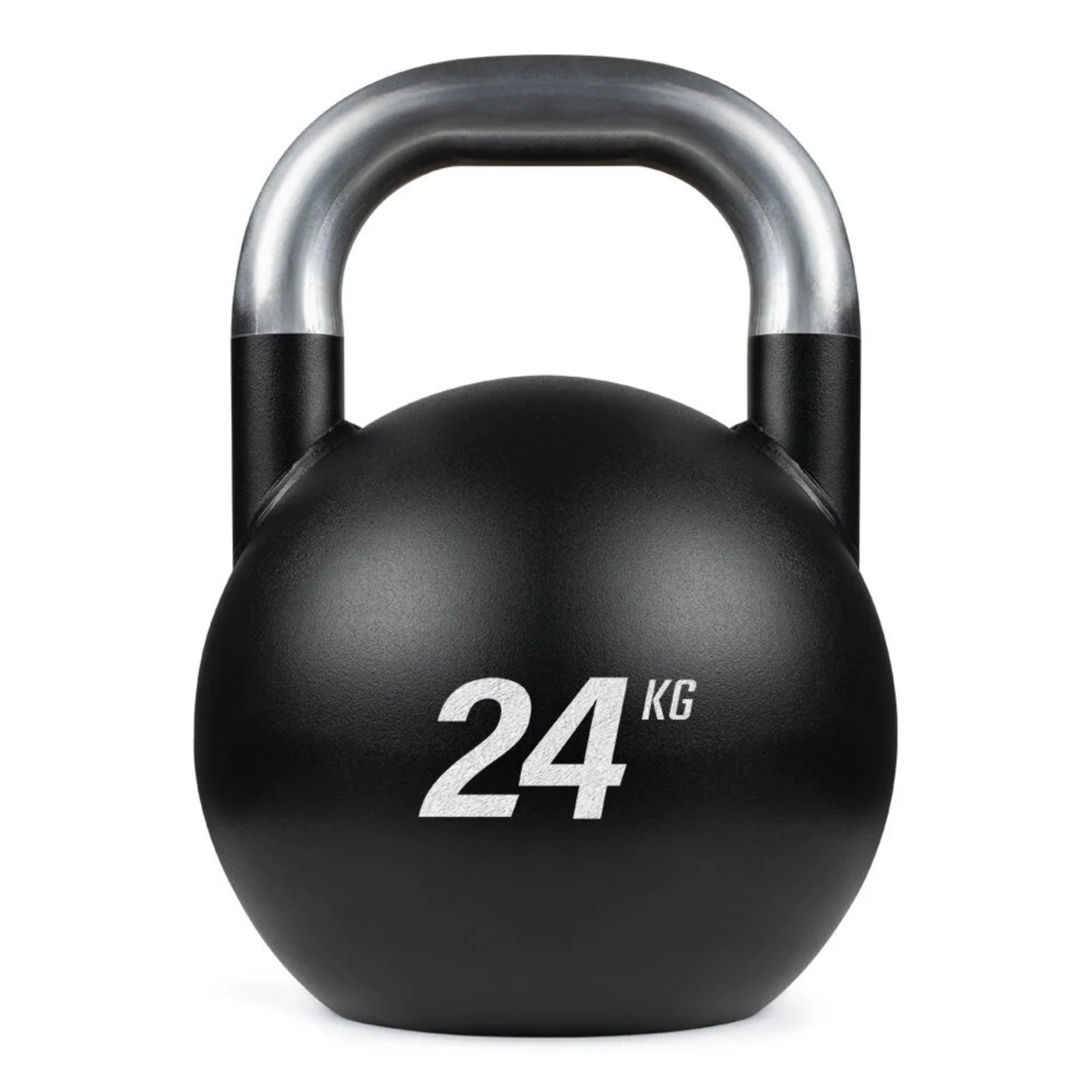 24 Kg Çelik Yarışma Kettlebell Siyah