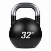 32 Kg Çelik Yarışma Kettlebell Siyah