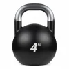 4 Kg Çelik Yarışma Kettlebell Siyah