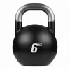 6 Kg Çelik Yarışma Kettlebell Siyah