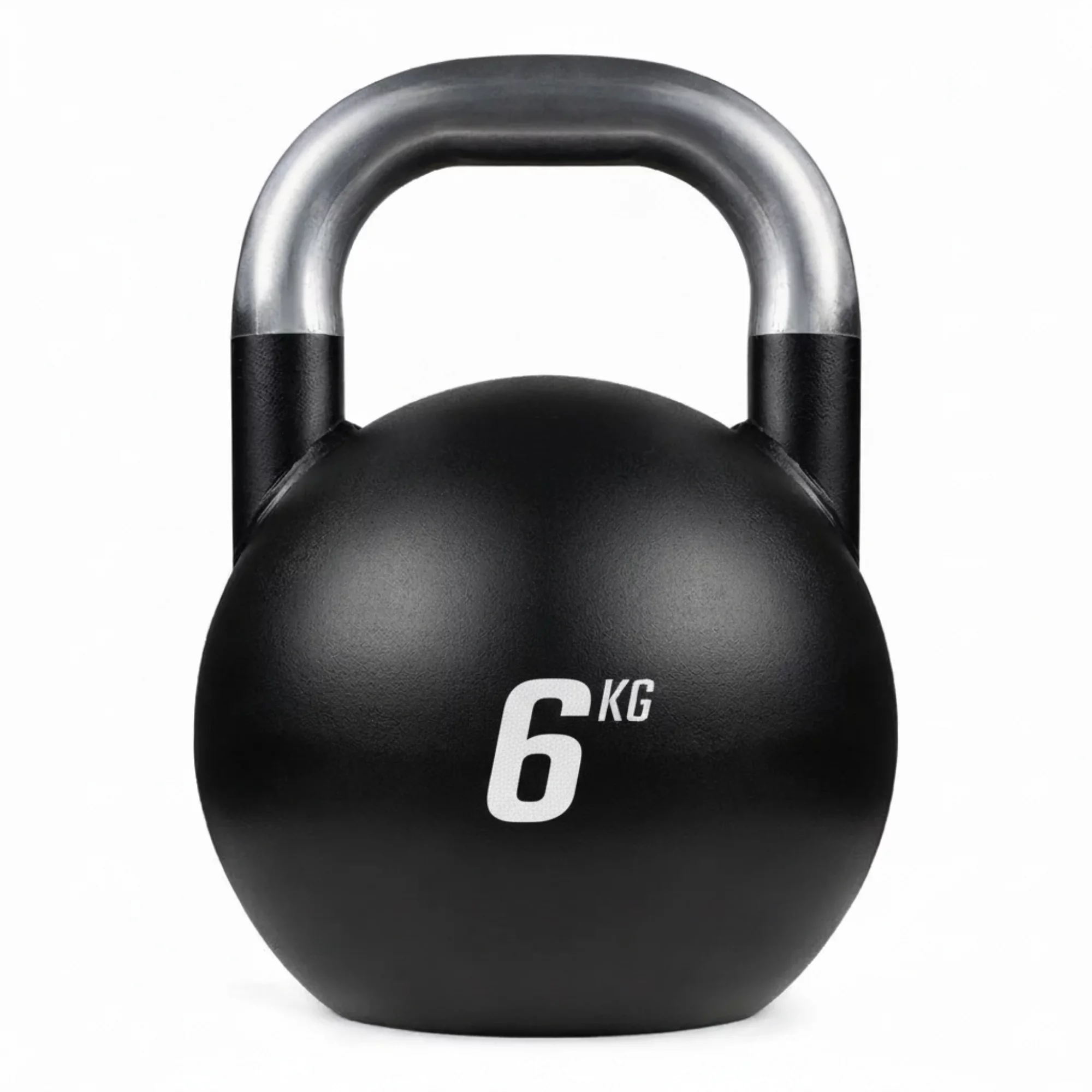 6 Kg Çelik Yarışma Kettlebell Siyah
