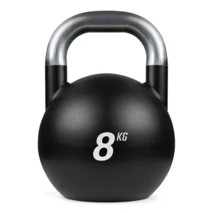 8 Kg Çelik Yarışma Kettlebell Siyah