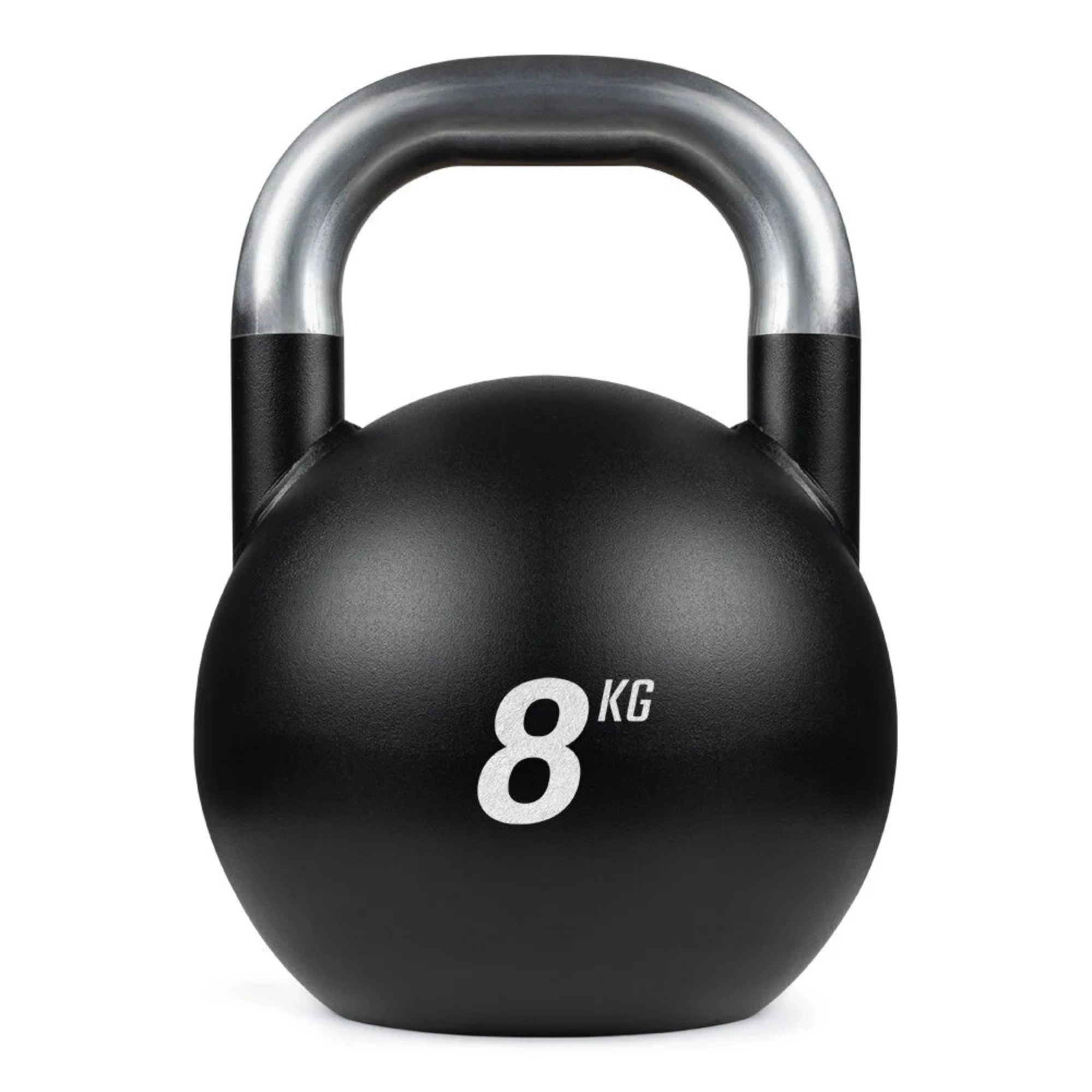 8 Kg Çelik Yarışma Kettlebell Siyah