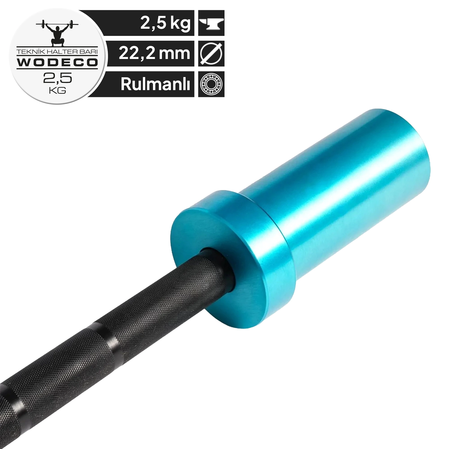 Teknik Bar 130 cm 2,5 Kg Mavi