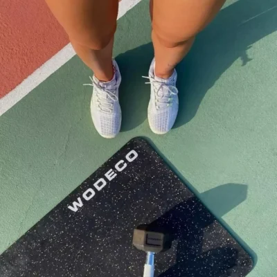 Kaymaz kauçuk fitness matı dokusu