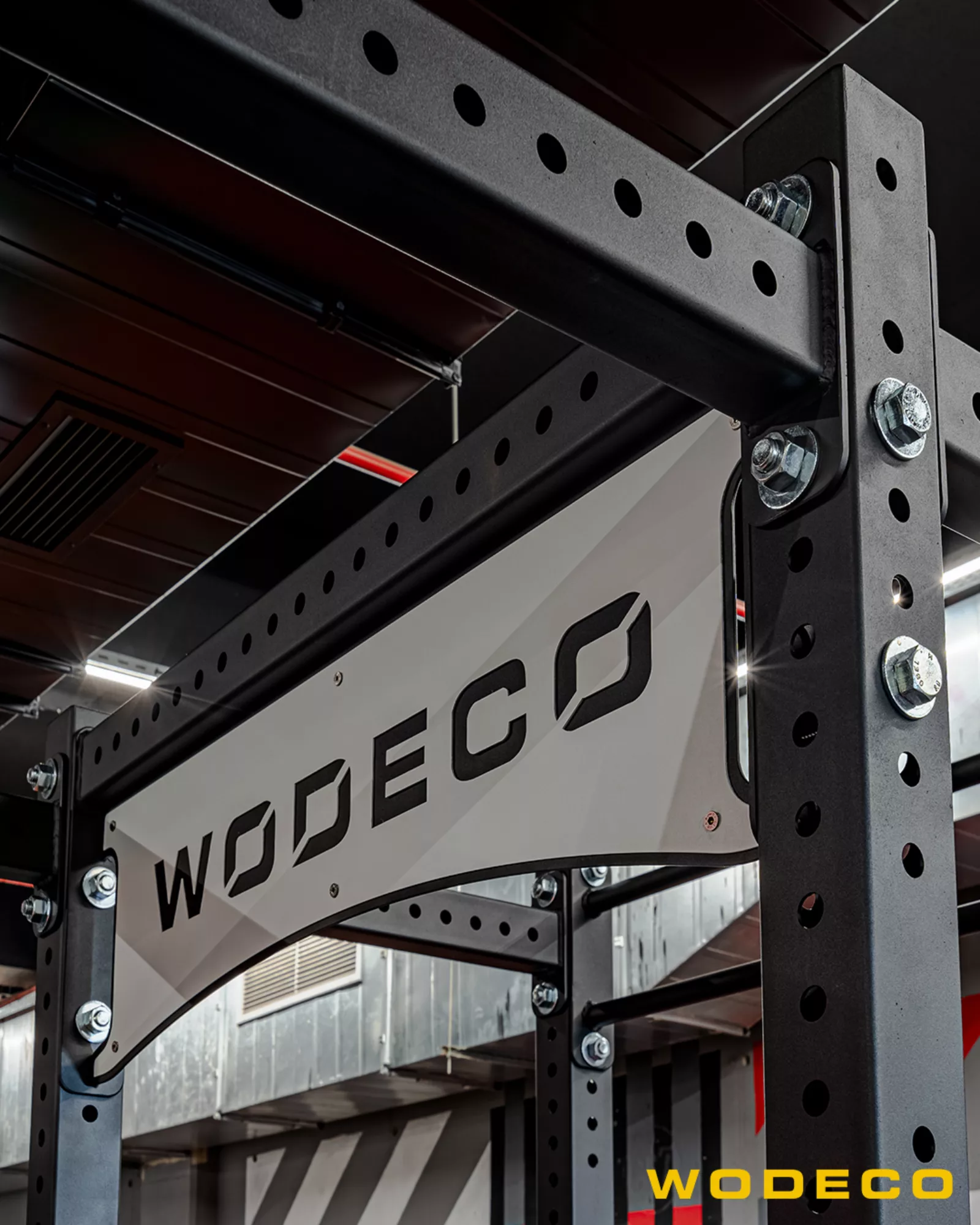 Star Power Rack 6x Logo Plakası