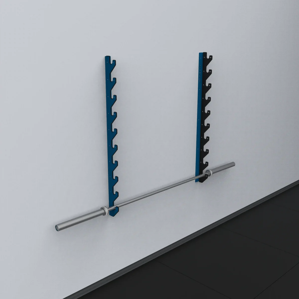 Wodeco Yatay Halter Bar Askısı - Horizontal Barbell Storage Rack - Görsel 12
