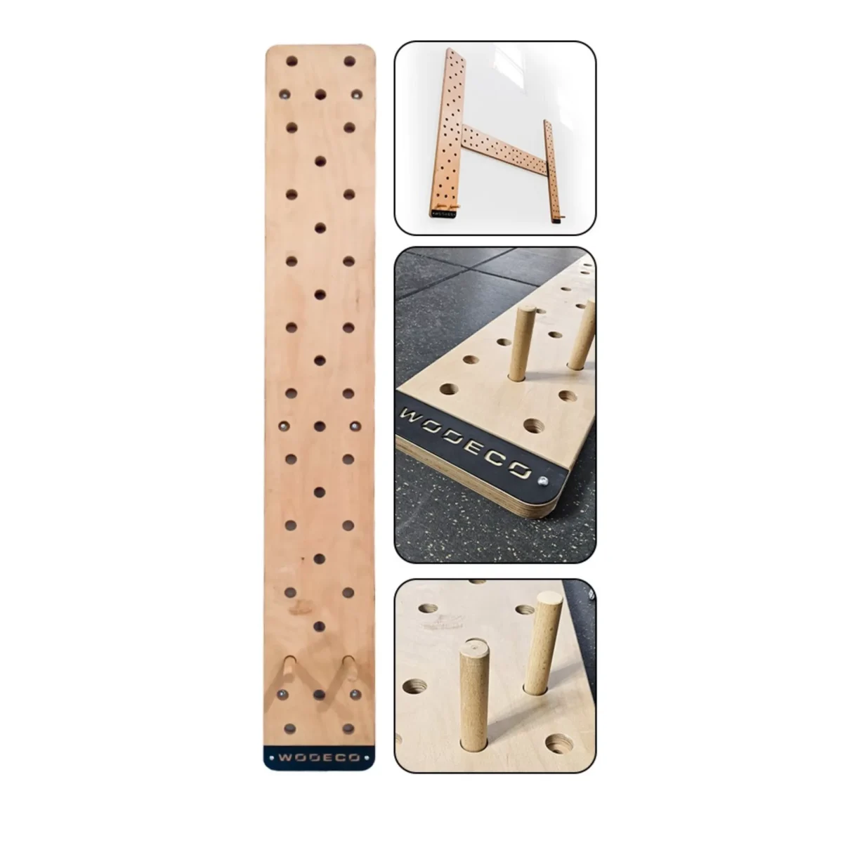 Wodeco Climbing Peg Board - Görsel 4