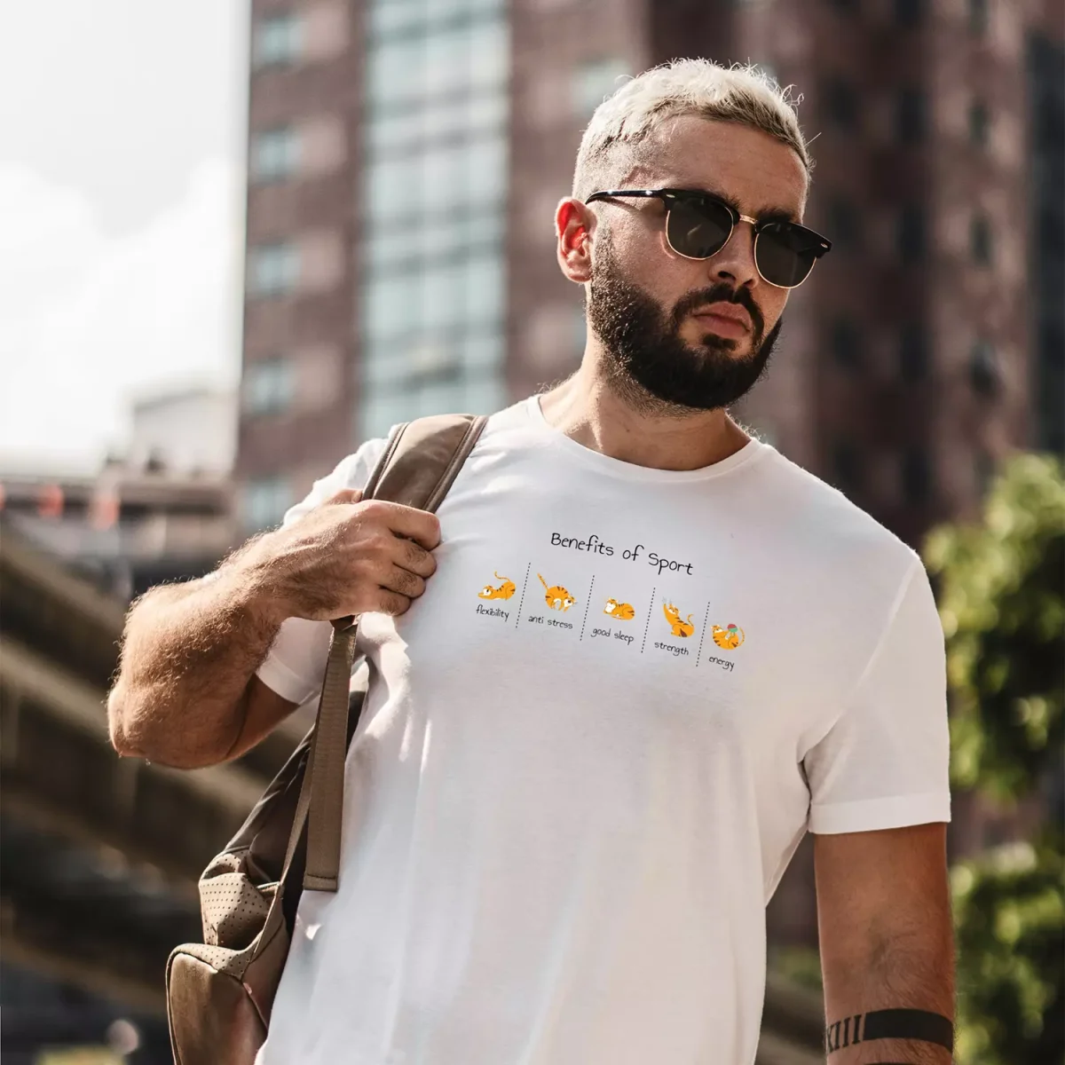 Benefits Of Sport Tshirt - Görsel 3