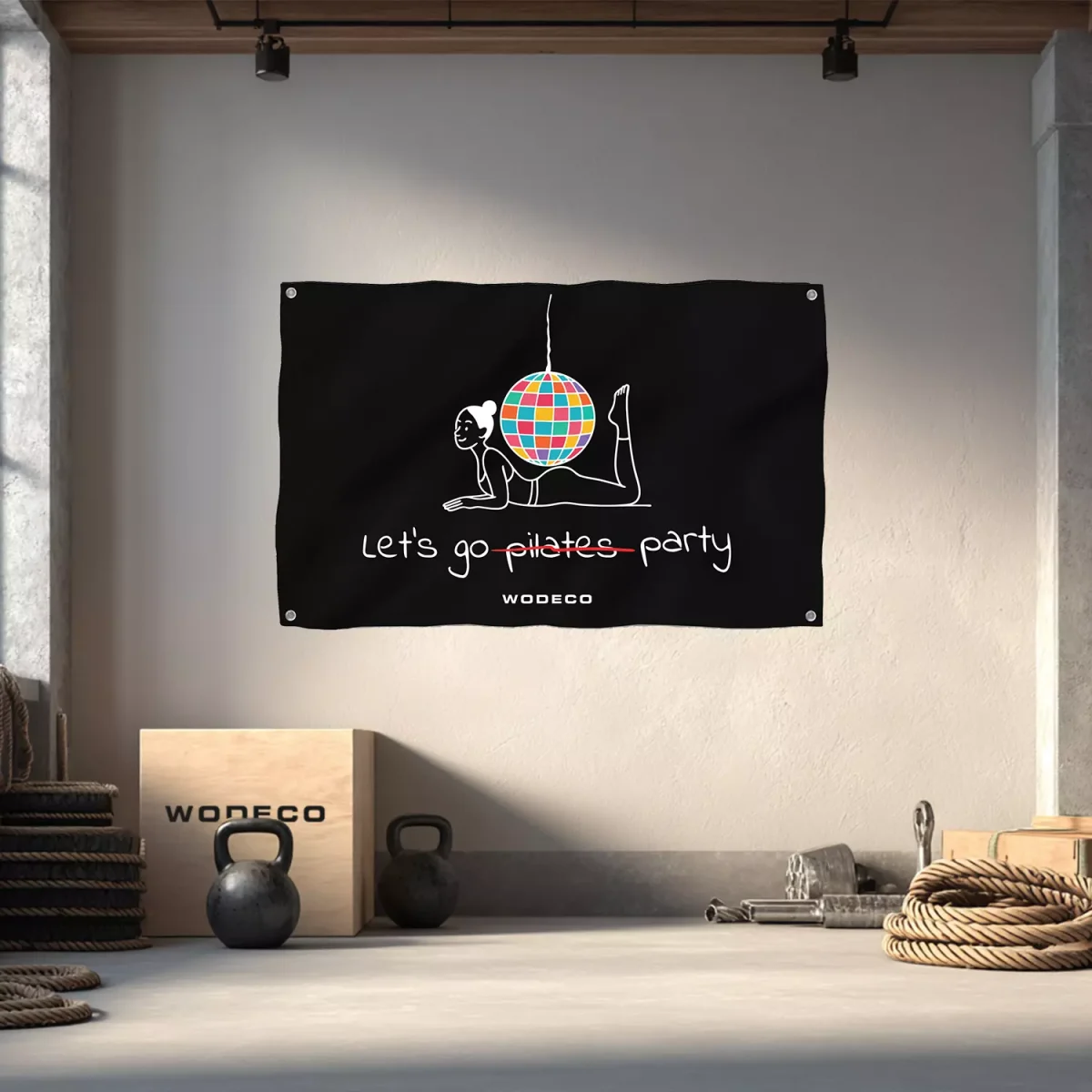 Pilates Party Bayrak - Görsel 2