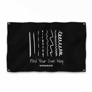 Find Your Own Way Bayrak