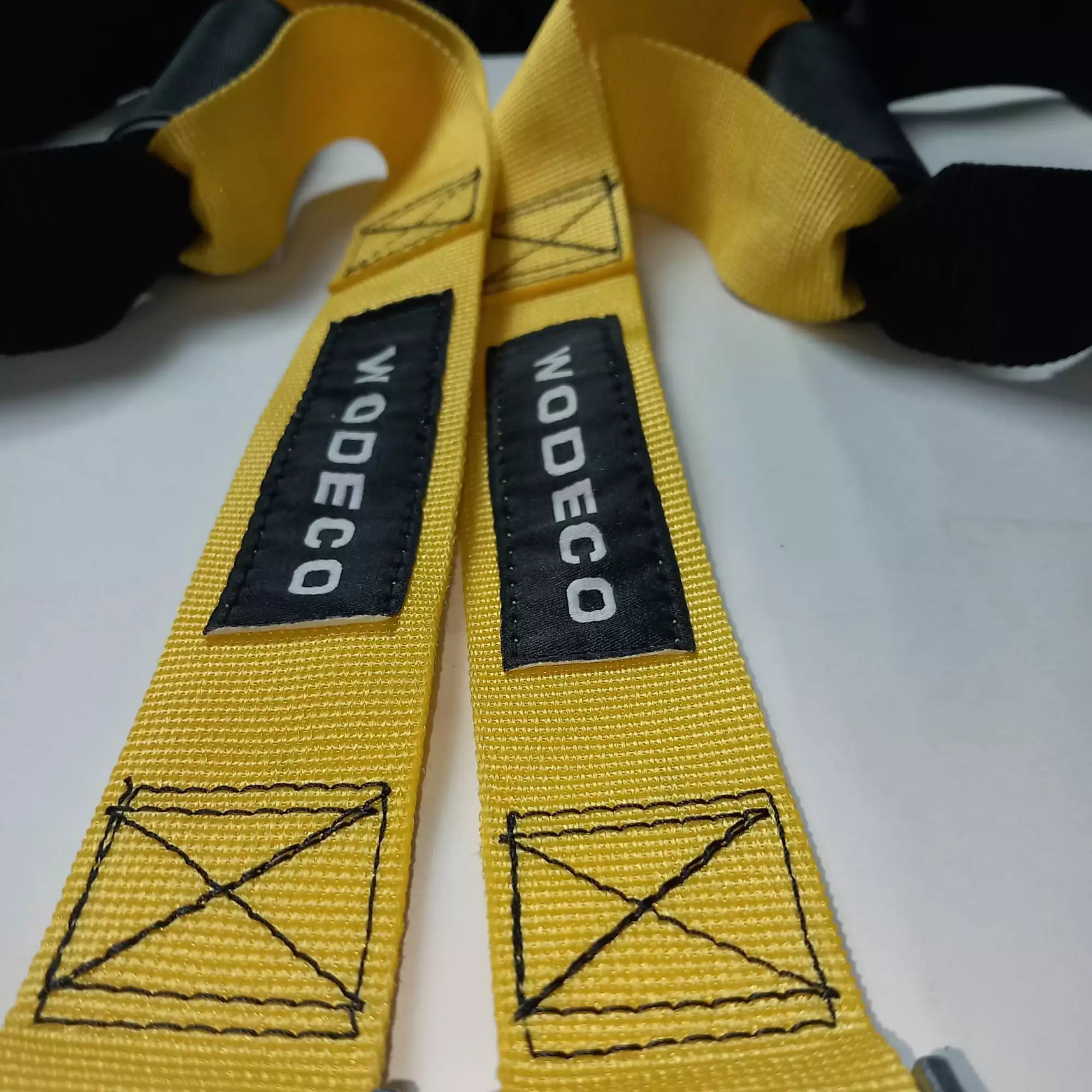 Wodeco Suspension Trainer sarı kayış yakın çekim ürün görseli