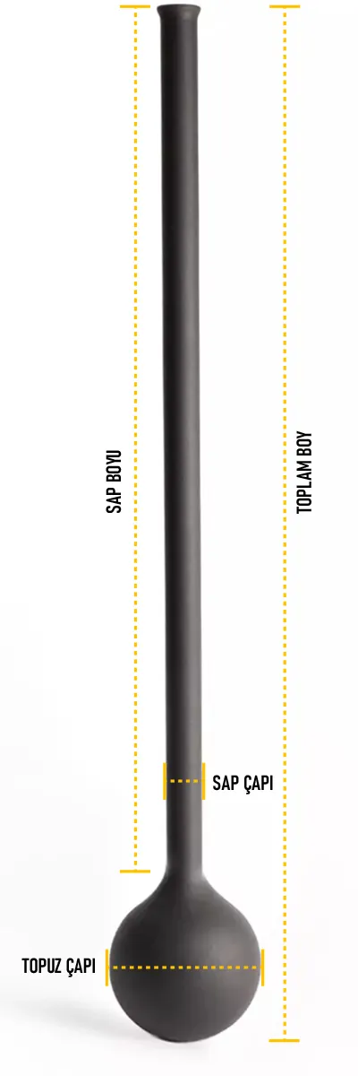 Topuz Teknik Ölçü Şeması