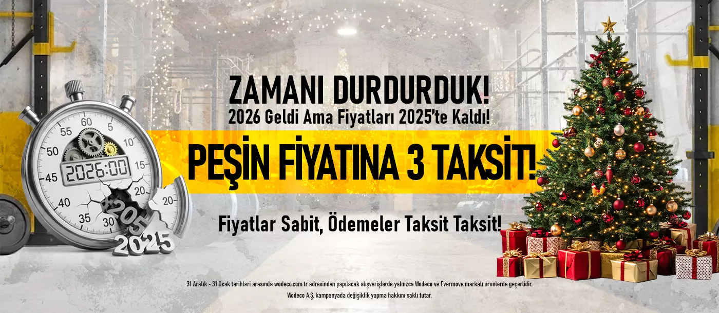 Wodeco Peşin Fiyatına 3 Taksit Kampanya