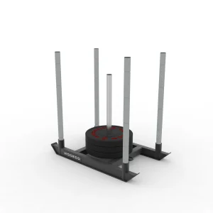 Alternative view of Wodeco Hybrid Series Sled – (Hyrox Push Pull Kızak)