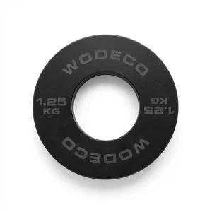 Wodeco 1.25 kg Siyah Mikro Çelik Plaka - Önden Detaylı Görünüm