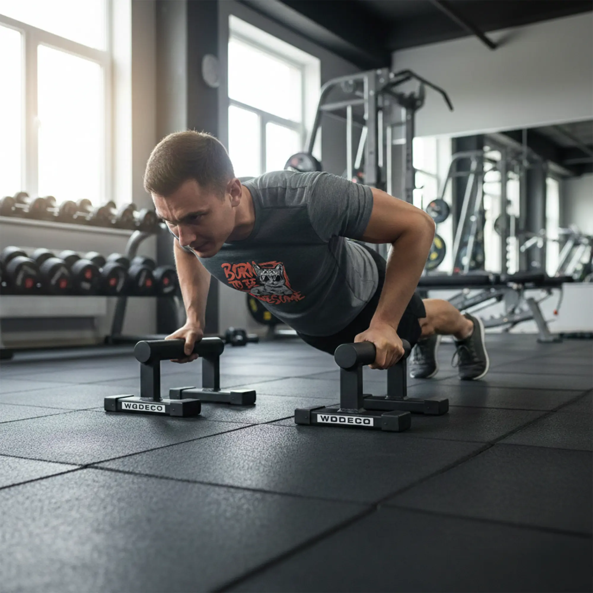 Şınav barı ile çalışma