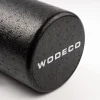hd foam roller siyah logo detay
