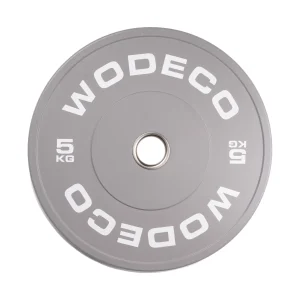 Wodeco Renkli Olimpik Bumper Plaka Gri 5 kg