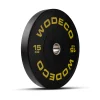 wodeco siyah olimpik-bumper plaka 15 kg