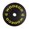 wodeco siyah olimpik-bumper plaka 15 kg